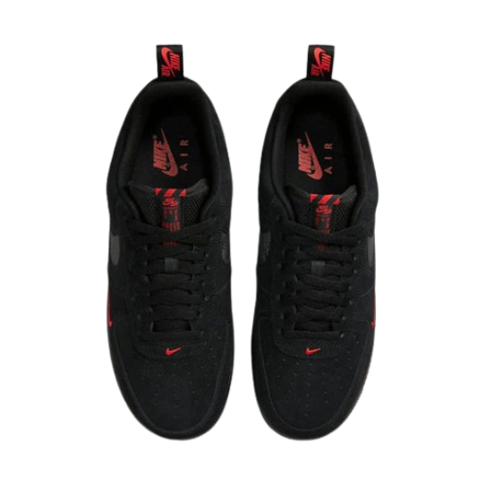 Nike Airforce 1 Multi Swoosh Black Crimson Fix - Image 2