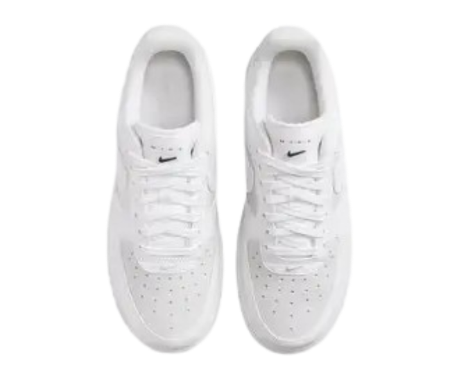 Nikee Airforce 1 Low MILKY WHITE SEMI UA With DUST BAG CARRY BAG INCVOICE BILL FOR WOMENS - Image 3