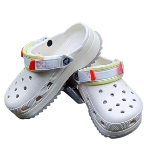 Crocss Classic Hiker Clogs White - Image 2