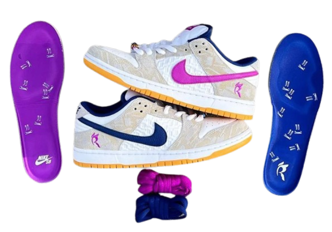 Nik_e Rayssa Leal X Dunk SB Low White - Image 2