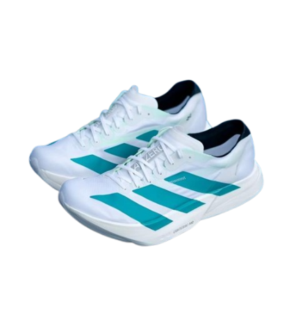 Adida.s Adizero EVO SL White Pure Teal 455 - Image 2