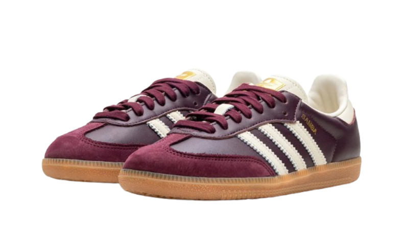 Adiddass SAMBA CLASSIC MAROON WOMENS (FIX) - Image 2