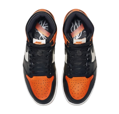 Nik.e Air Jordan 1 High Shattered Backboard Semi UA - Image 2