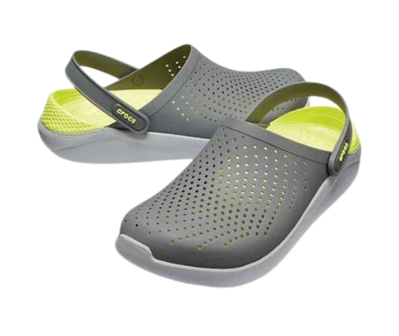 Crocss LiteRide Grey Yellow - Image 2