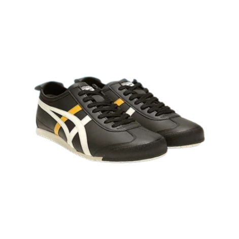 Onitsuka Tiger Mexico 66 Black White Yellow - Image 2