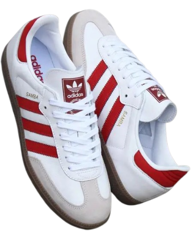 Addidas Samba OG White Red women - Image 2