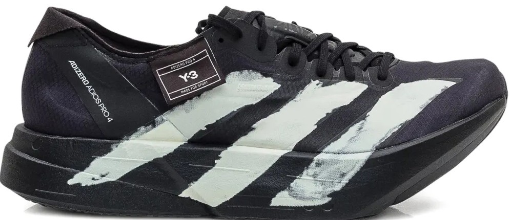 Adidass Y3 Adios Pro 4 Black White