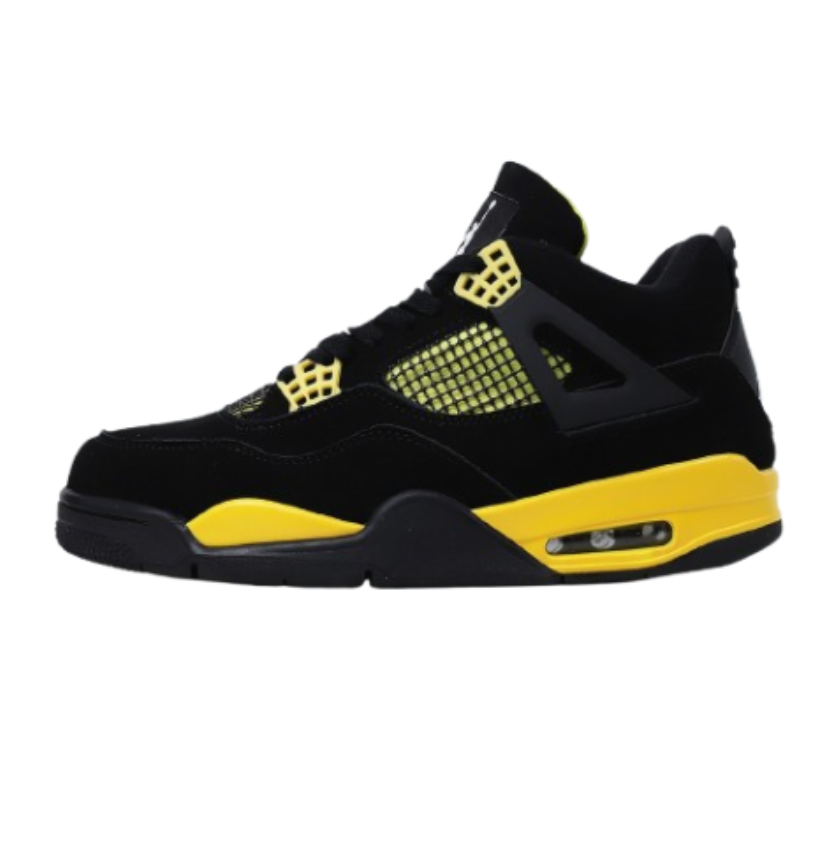 NIK.E AIR JORDAN 4 THUNDER YELLOW SEMI UA - Image 3