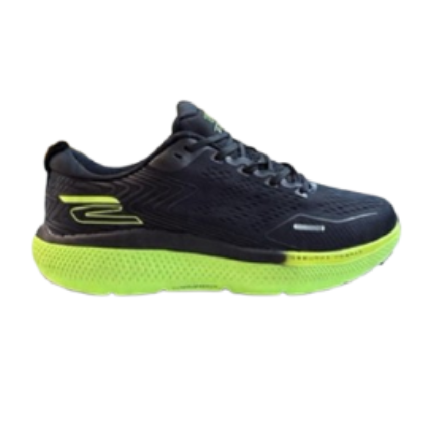 skecher Go run arch fit ride 11 black green