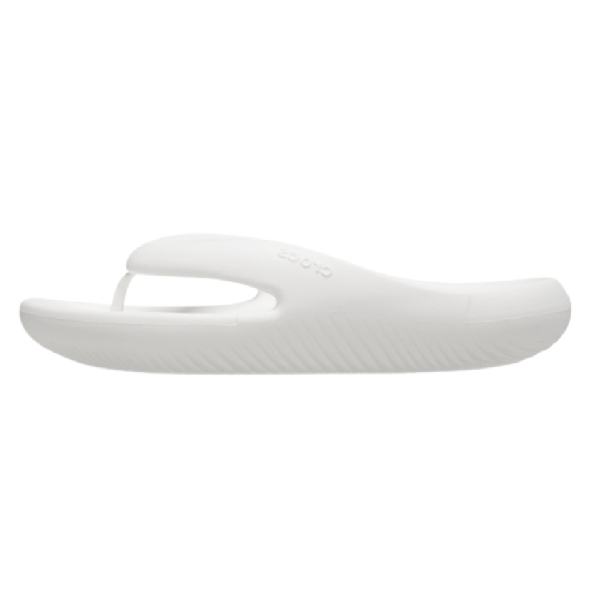crocss MELLOW RECOVERY FLIP Flops Whites - Image 3