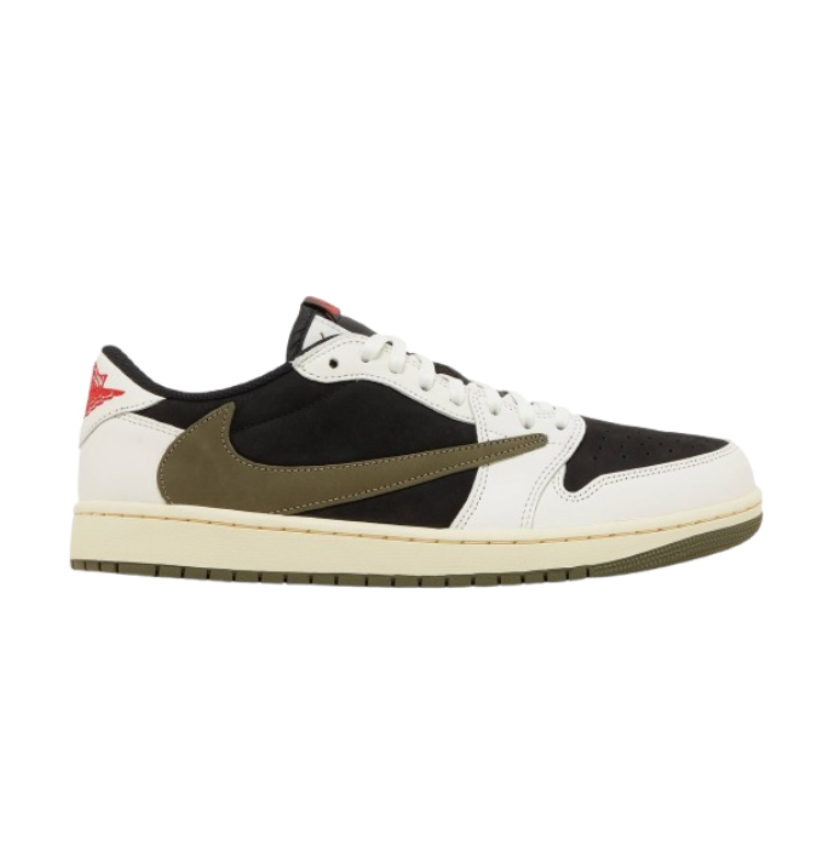 Nik_e Air Jordan Retro 1 Low Olive SEMI UA