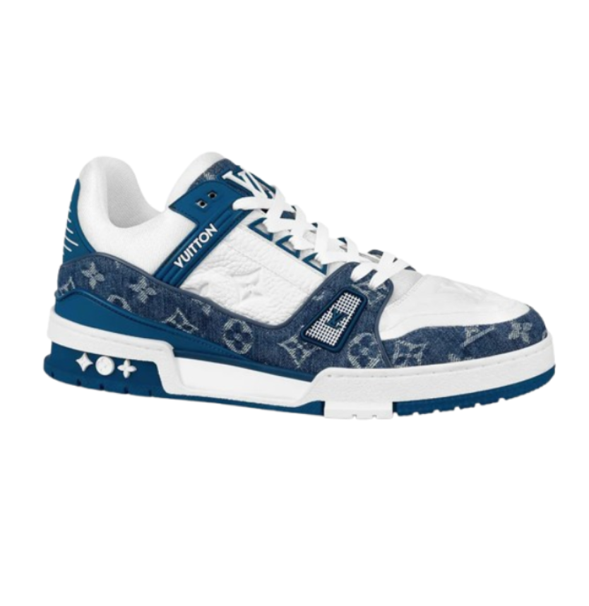 Louis_ Vuitton Denim Monogram Blue