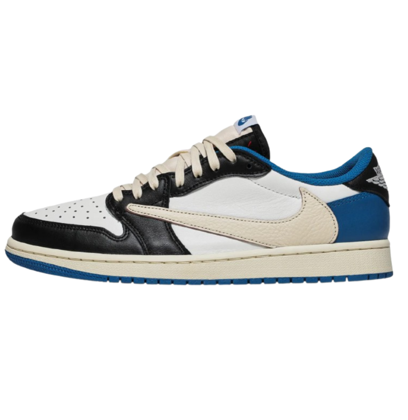Air Jordan Retro 1 Low x Travis Scott Fragment Semi UA - Image 3