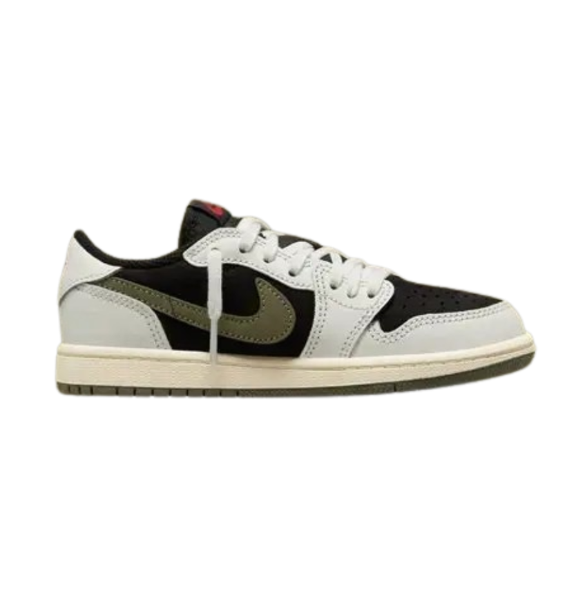 Air Jordan Retro 1 Low x Travis Scott Olive Semi UA