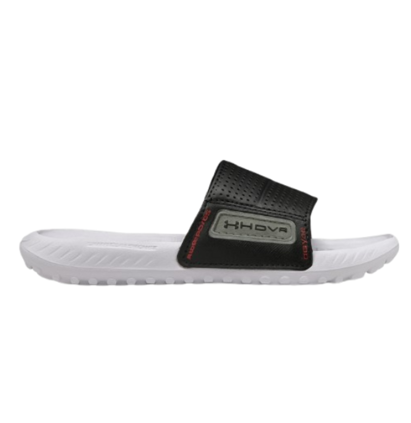 UNDER ARRMOUR fat tire slides white salee