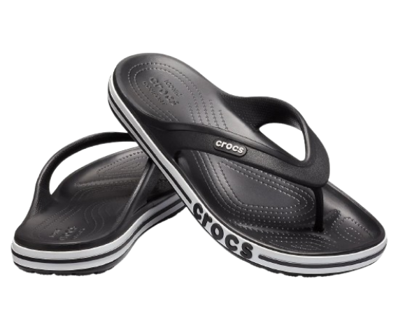 CROC S BAYABAND FLIP FLOP BLACK - Image 2