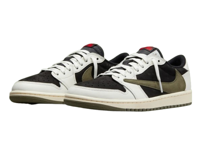Nik_e Air Jordan Retro 1 Low Olive SEMI UA - Image 2