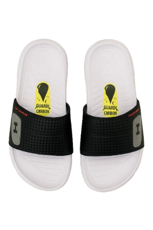 UNDER ARRMOUR fat tire slides white salee - Image 2