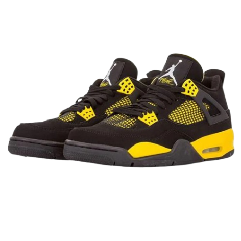 NIK.E AIR JORDAN 4 THUNDER YELLOW SEMI UA - Image 2