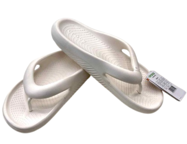 crocss MELLOW RECOVERY FLIP Flops Whites - Image 2