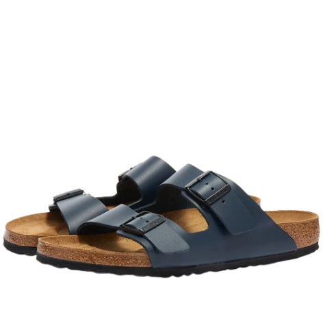Birkenstock Arizona Navy Blue Leather Quality - Image 2