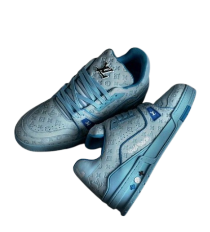Louis_Vuitton_X_Tyler_The_Creatoor_Trainer_Blue_843 - Image 2
