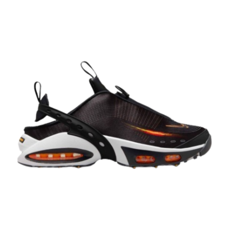 Nikee Airmax Craze Black Platinum Tint Bright Citrus - Image 3