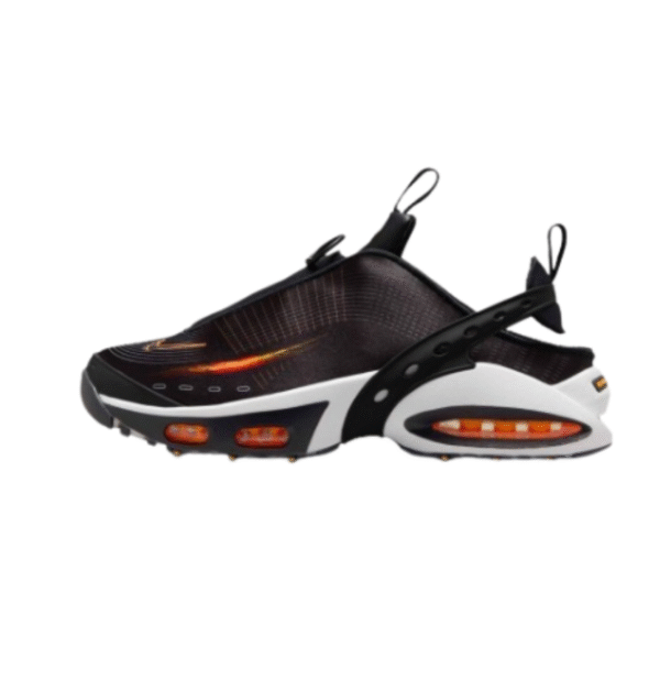 Nikee Airmax Craze Black Platinum Tint Bright Citrus