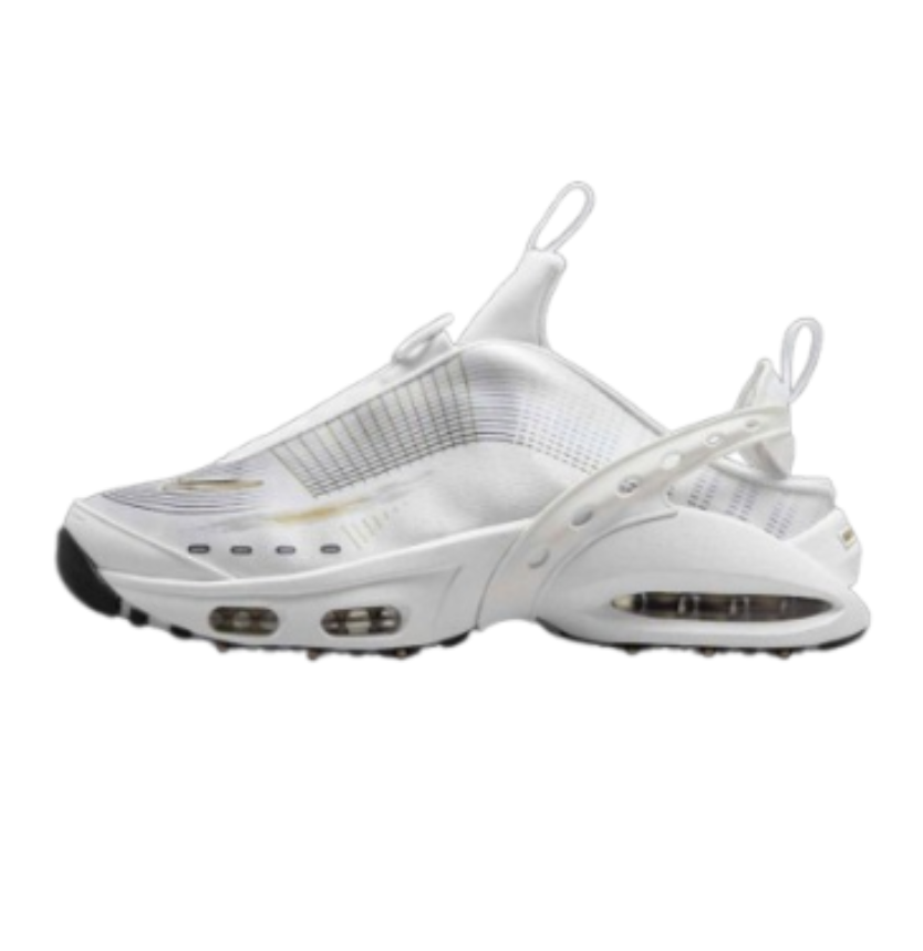 Nikee AirMax Craze White Metallic Gold - Image 3