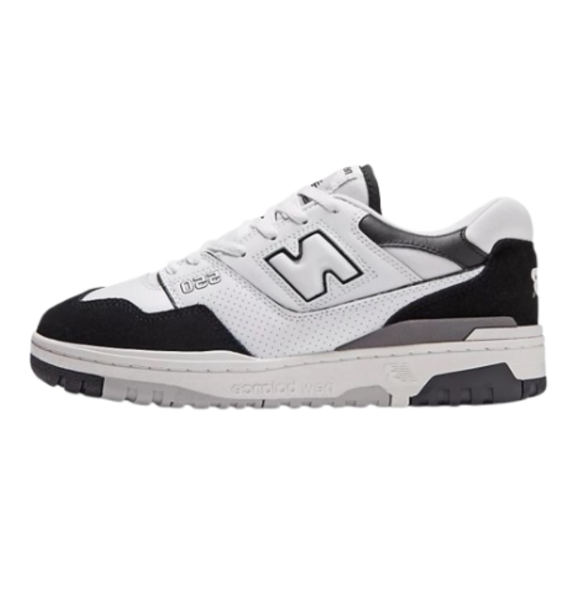 New Balance 550 Rain Cloud White Black - Image 3