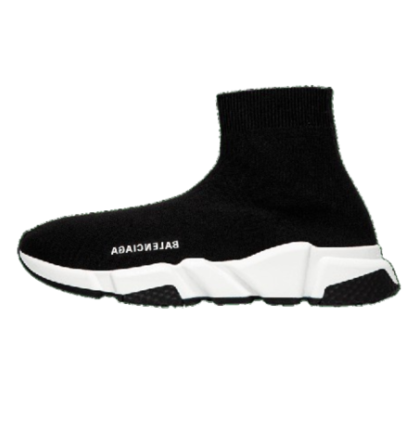 Balenciaga Speed Trainer Black Whitee-- - Image 3
