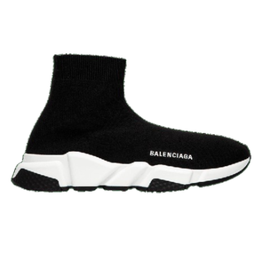 Balenciaga Speed Trainer Black Whitee--