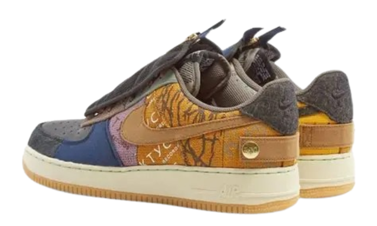 NIKEE AIRFORCE 1 X TRAVIS SCOTT CACTUS JACK SEMI UA - Image 2