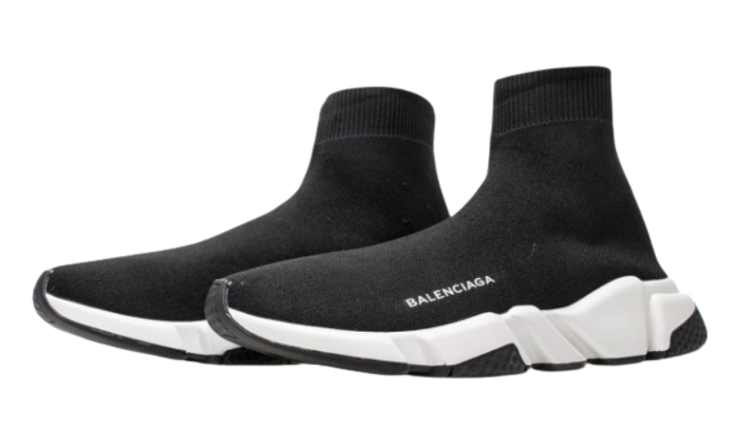 Balenciaga Speed Trainer Black Whitee-- - Image 2