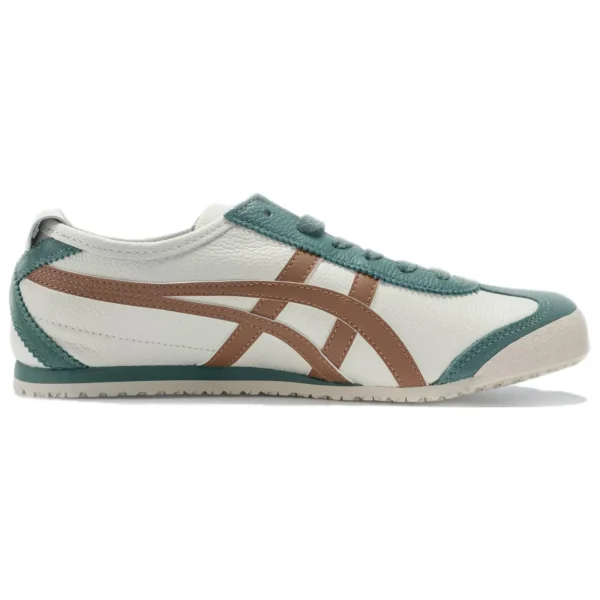 Onitsukaa Tiger Mexico 66 Green Cream Brown