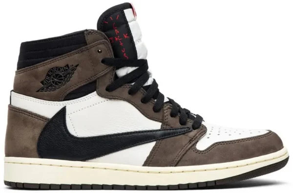 Nike Jordan Retro 1 High OG Travis Scott Mocha Semi UA