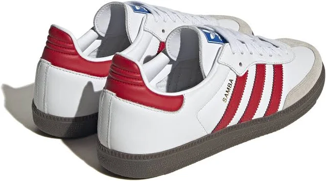 adidass samba "WHITE RED" for HER FIX - Image 4