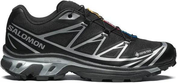 SALOMON XT-6 GORE TEX BLACK SILVER