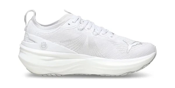 puma forever run nitro "WHITE RUNNING SHOE"