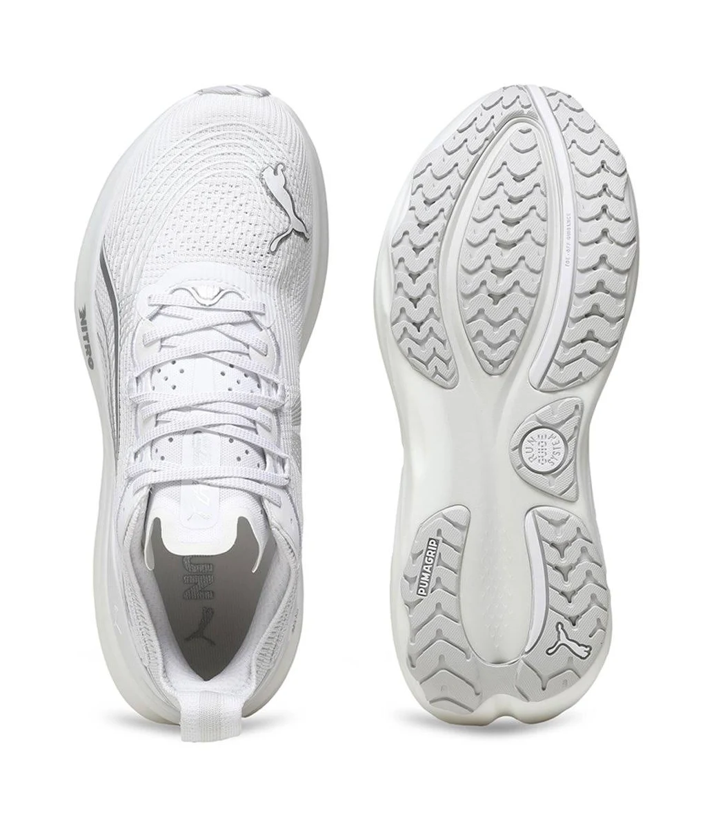puma forever run nitro "WHITE RUNNING SHOE" - Image 3