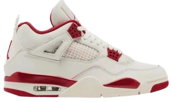 NIKE AIR JORDAN RETRO 4 VALENTINES SIERRA RED