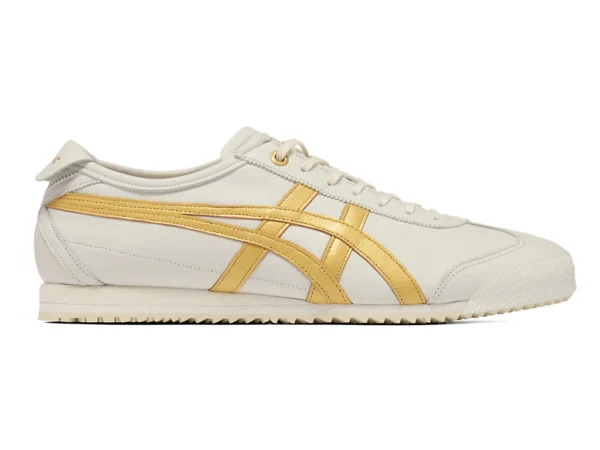 OnitsukaTiger Mexico 66 Sepatu Sneakers WHITE GOLD