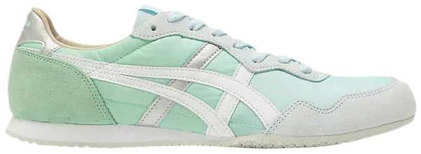 Onitsuk_a Tiger Serrano Soft Sky White Silver Girls 7A Premium Sneakers