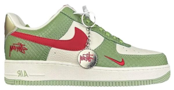 Nike Air Force 1 Low 07 x Stussy green