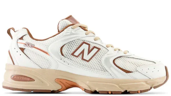 New Balancee 530 White Brown