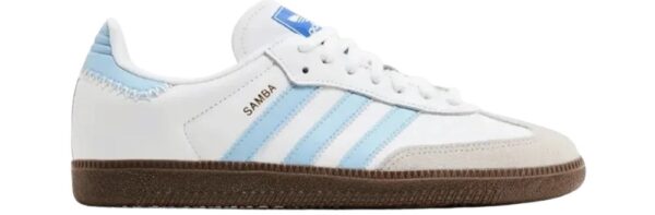 Adidas Samba White sky blue Men