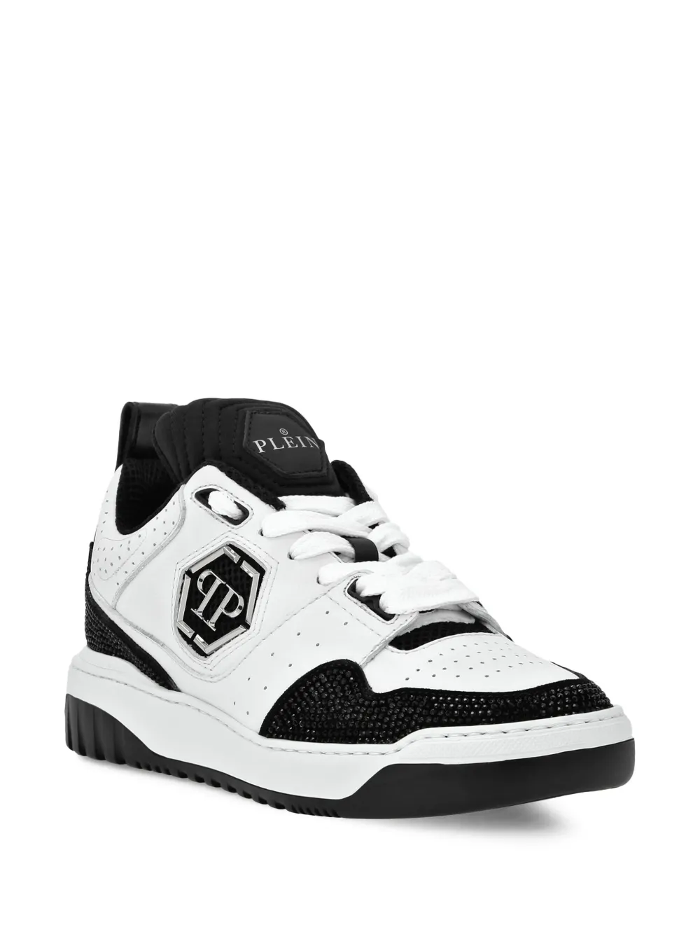 PHILIPP PLEIN LOW TOP CRYSTAL PREMIUM SNEAKER - Image 3