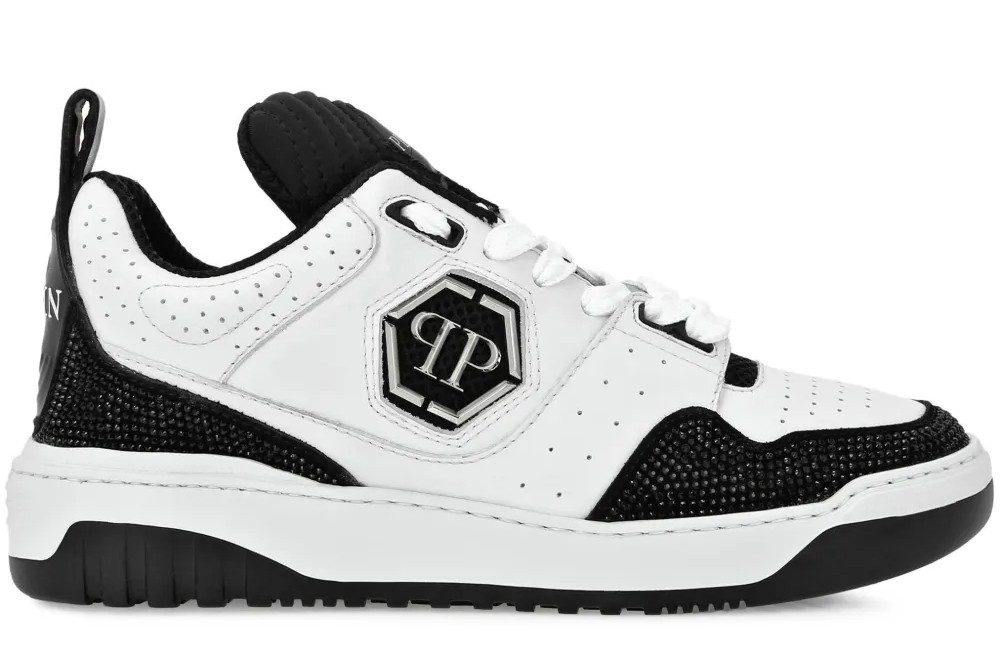 PHILIPP PLEIN LOW TOP CRYSTAL PREMIUM SNEAKER
