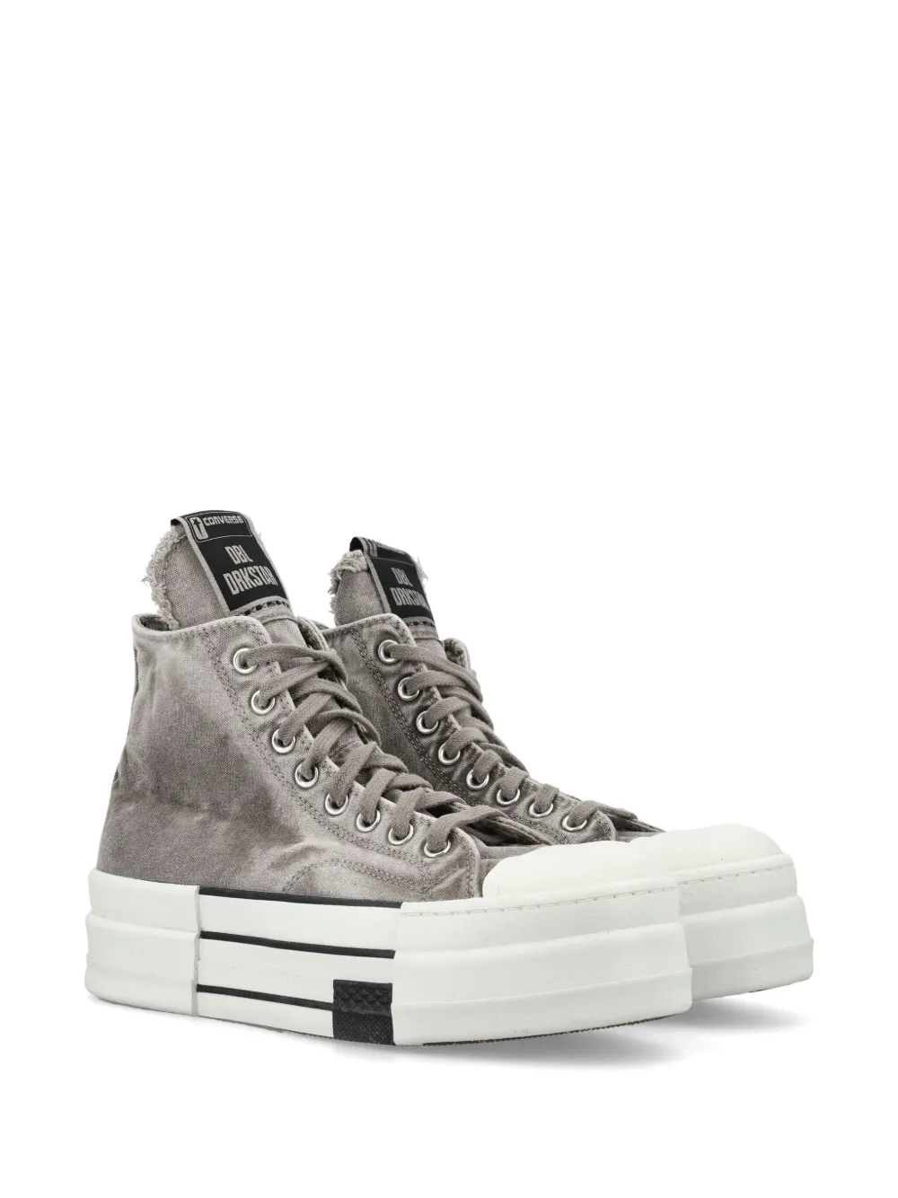 CONVERSE DRKSTAR CHUCKS TYLOR ALL STAR RICK OWENS OVERDYE CONCRETE - Image 3