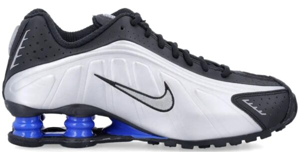 Nike shox R4 "BLACK METALIC SILVER RACER BLUE"